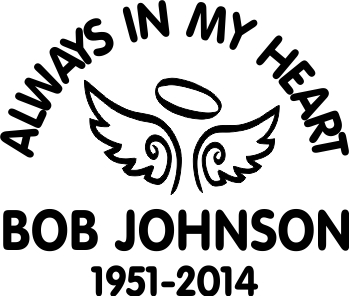 Basic Angel Wings Memorial Decal