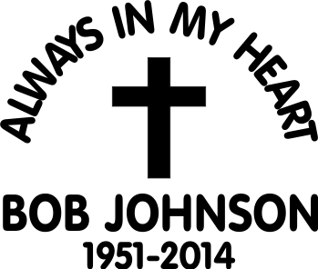 Basic Cross Memorial Decal