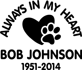 Basic Paw Print Memorial Decal