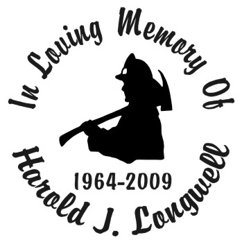 Fireman - Designer Series Circle Memorial Decal