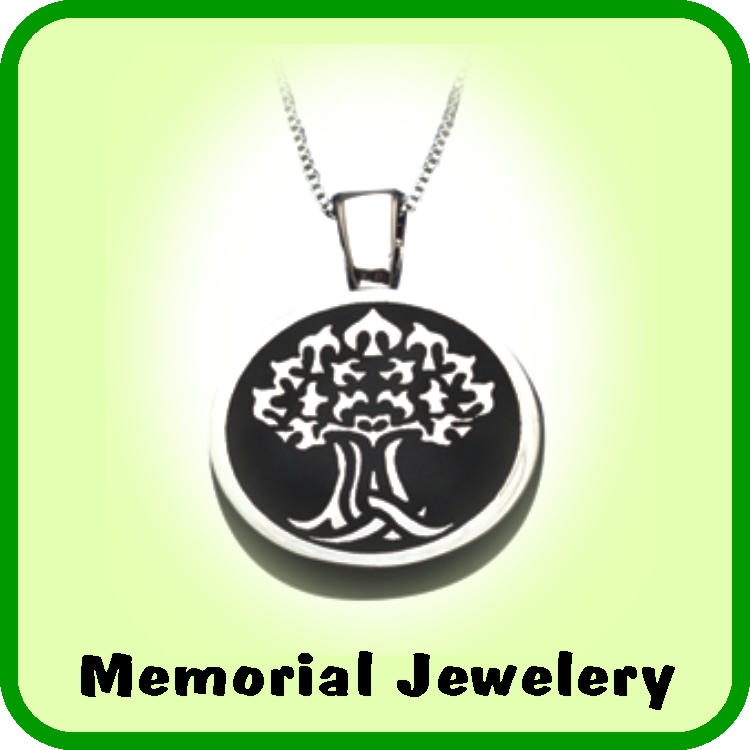A great selection of high quality memorial jewelry.